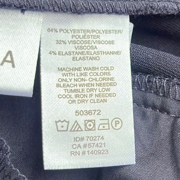 Loft Elegant Marisa Navy Women's Pants 12 - Picture 7 of 7